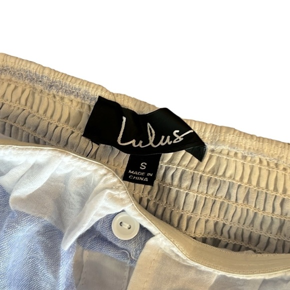 NWT Lulu’s Transatlantic Voyage MIDI Striped Off the Shoulder Dress Size Small - Picture 7 of 8